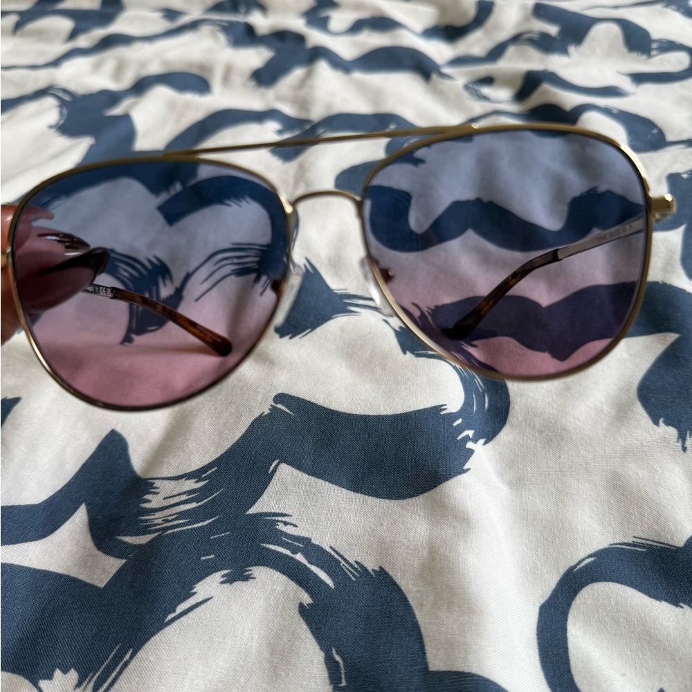 MICHAEL Michael Kors Gold and Pink Sunglasses